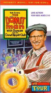 The Donut Man  On Tour [VHS] Rob Evans Movies & TV