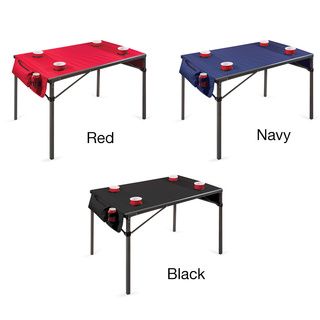 Picnic Time Folding Travel Table with Carrying Bag Picnic Time Camp Furniture