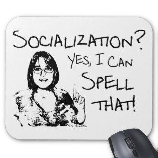 Spelling Socialization Mousepads