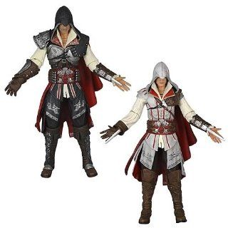 Assassins Creed 2 Ezio 7 inch Action Figure Set Of 2 Toys & Games