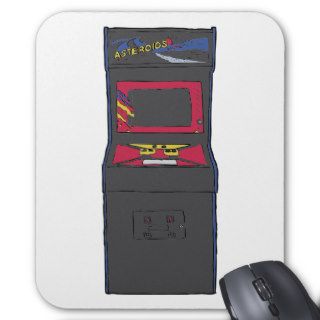 Cartoon Arcade Game   Gamer   Gaming Mousepads