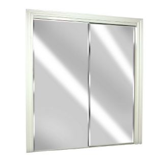 ReliaBilt Mirrored Sliding Door (Common 80.5 in x 60 in; Actual 80 in x 60 in)