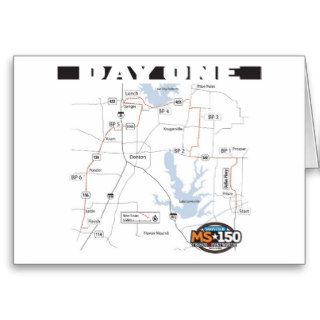 2008 Sam's Club MS150 Route Greeting Card