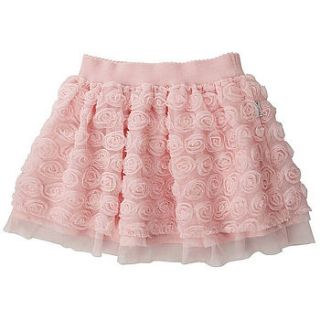 pidora pink flower lace skirt by ben & lola