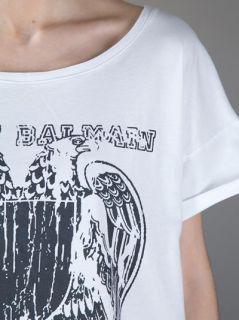 Pierre Balmain Oversized Printed T shirt
