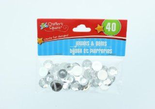 Crafters Square Multi Pack of Jewelry Craft Supplies, Jews & Gems, Clear Rhinestones & Crystals Chain Necklaces Jewelry