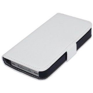 Importer520 White Leather Case w/ Credit Card Wallet iPhone 4 / 4s (AT&T, Verizon, Sprint) Cell Phones & Accessories