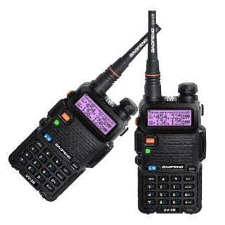 2 pcs BAOFENG UV 5R Dual Band Model VHF/UHF 136 174&400 520Mhz Upgraded Handheld Radio  Frs Two Way Radios 