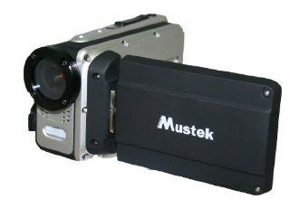 Mustek HDV527W HD Waterproof Digital Video Camera (Black)  Camera & Photo