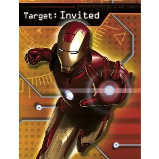 Iron Man Party Invitations Toys & Games