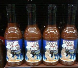 Hoosier Daddy BBQ Sauce Sweet & Sassy, Pack of 3  Barbecue Sauces  Grocery & Gourmet Food
