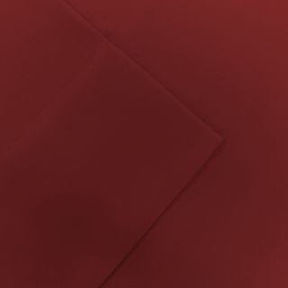 Jla Home Micro Splendor Solid Sheet Set Red Size Twin