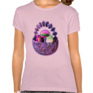 3D Easter Basket Tshirts