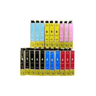 Compatible Epson 98 T098 Ink Cartridges For Epson Artisan 700 710 725 800 810 835 ( Pack Of 205k/3c/3m/3y/3lc/3lm)