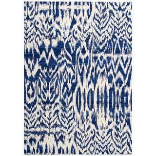 Barclay Butera Kaleidoscope Caravan Blue Wool Rug (53 X 75) By Nourison