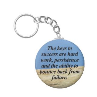 Keys to Success Keychains