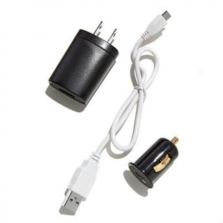 Electronics Charging Kit with AC Adapter and USB Car Charger