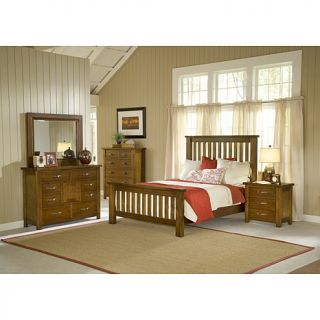 Hillsdale Furniture Outback Bedroom 4 Piece Set with California King Slat Bed &