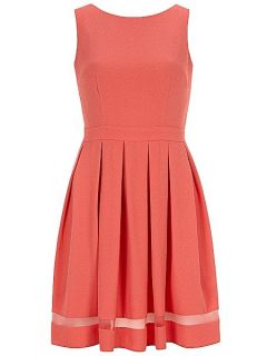 Dorothy Perkins Crepe organza fit and flare dress