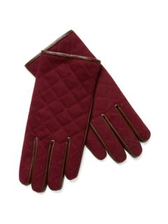 Canvas Twill Quilted Gloves by Dartmoor