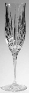 Cristal DArques Durand Madrigal Fluted Champagne   Cut Fan Design On Bowl, Ribb