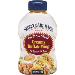 Sweet Baby Ray's, Creamy Buffalo Wing Dipping Sauce, 12oz Bottle (Pack of 3)  Hot Sauces  Grocery & Gourmet Food