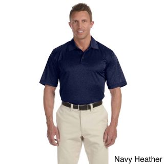 Adidas Golf Adidas Mens Climalite Heathered Polo Shirt Navy Size XXL