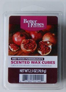 Better Homes and Gardens Red Wood Pomegranate Wax Cubes   Scented Candles