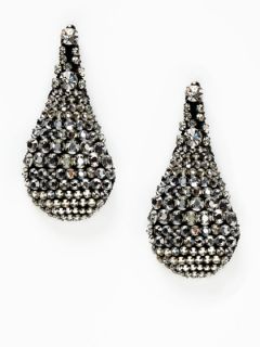 Rhinestone Teardrop EARRINGS by Vera Wang