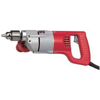 Milwaukee Electric Drill — 1/2in., 600 RPM, 7 Amp, Model# 1001-1  Corded Drills