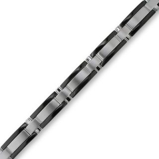 steel bracelet with black ion plate orig $ 59 00 50 15 take