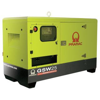 Pramac Commercial Standby Generator — 18 kW, 277/480 Volts, Yanmar Engine, Model# GSW25Y  Commercial Standby Generators