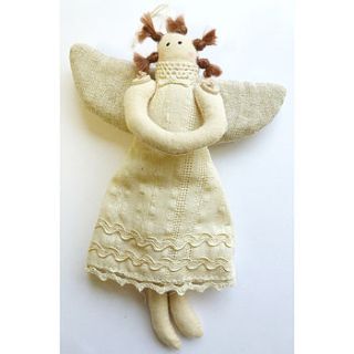 little christmas tree angel by country heart
