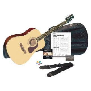 Silvertone SD3000PAK NA Natural Acoustic Guitar