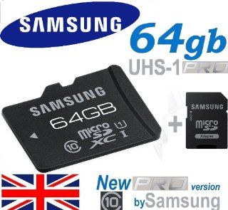 Samsung 64GB MicroSD XC Pro Class 10 UHS 1 Read Speed 70mb/s Write Speed 20mb/s MB MGCGB Ultra Fast Speed Memory Card with SoCal Trade, Inc. Memory Card Reader Computers & Accessories