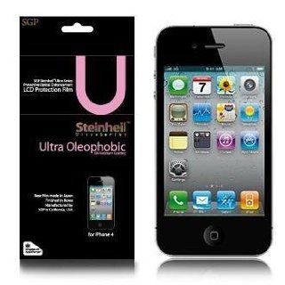 SGP CDMA Verizon iPhone 4 Screen Protector Steinheil Ultra Series [Ultra Oleophobic] Cell Phones & Accessories