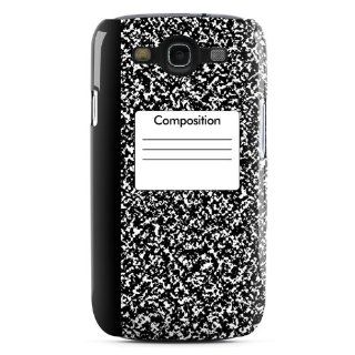 Composition Notebook Design Clip on Hard Case Cover for Samsung Galaxy S3 GT i9300 SGH i747 SCH i535 Cell Phone Cell Phones & Accessories