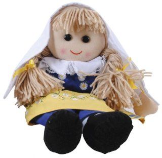 NESJE Swedish Doll with National Costume 46065 Toys & Games