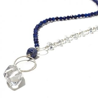 Deb Guyot Designs Herkimer "Diamond" Quartz and Gemstone 33" Necklace