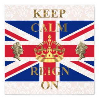Keep calm and reign on royal jubilee custom announcement