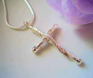 crucifix cross pendant by bijou gifts