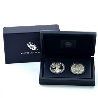 1986 Proof and Uncirculated Silver Eagle Dollar Coins