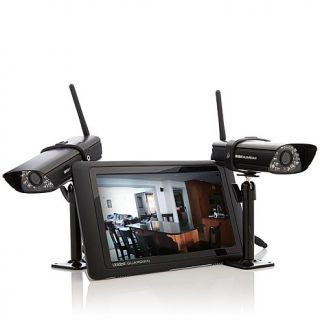 Uniden Guardian Wireless 2 Camera Surveillance System with 9" Color Touchscreen