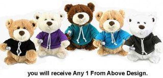 Bear Direction One Direction Singing Bear Assorted Color Soft Toy (Supplied Any 1) Toys & Games