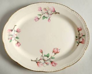 Homer Laughlin  Dogwood (Liberty) 13 Oval Serving Platter, Fine China Dinnerwar