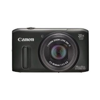 Canon Powershot SX240 HS Digital Camera   Black (12.1 MP, 20x Optical Zoom) 3.2 Inch LCD  Point And Shoot Digital Cameras  Camera & Photo