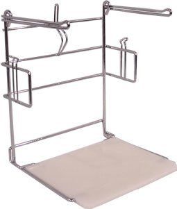 Plastic Bag Holder Counter Rack w/ 1000 plastic thank you bags  Office Storage Supplies 