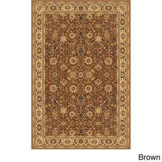 Rugs America Corp New Vision Tabriz Area Rug (710 X 1010) Brown Size 8 x 10