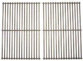 Music City Metals 536S2 Stainless Steel Wire Cooking Grid Replacement for Select Gas Grill Models by Broil King, Broil Mate and Others, Set of 2  Grill Parts  Patio, Lawn & Garden