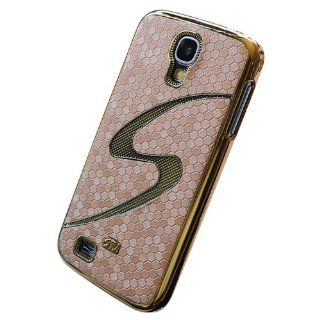 Bfun New Fashion S Style Gold Chrome Hard Cover Case for Samsung Galaxy S4 i9500 Cell Phones & Accessories